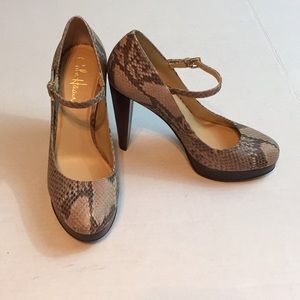 Cole Haan Nike Air Snake Skin Pumps- High heels-7B